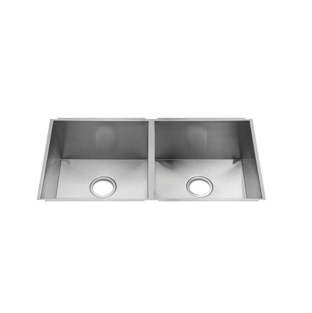 Home Refinements by Julien - Urbanedge Sink Undermount, Double L15X16X8 R15X16X8