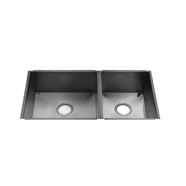 Home Refinements by Julien - Urbanedge Sink Undermount, Double L18X16X8 R12X16X8
