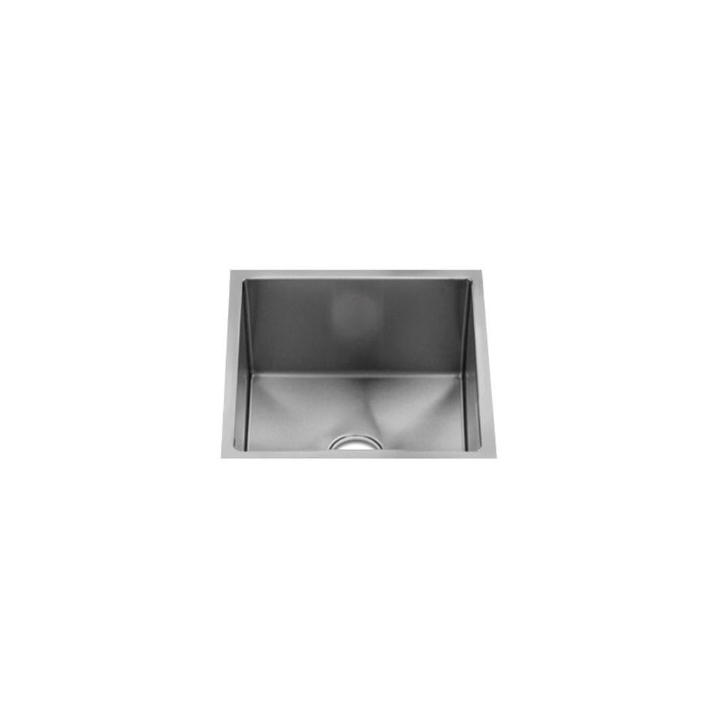 Home Refinements by Julien - J7 Bar Sink Undermount 2In Drain, Single 12X12X7