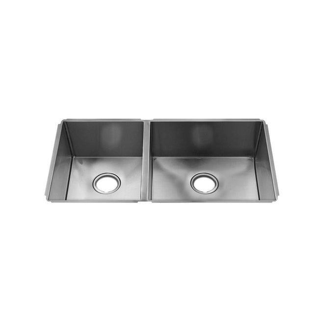 Home Refinements by Julien - J7 Sink Undermount, Double L12X16X8 R18X16X8