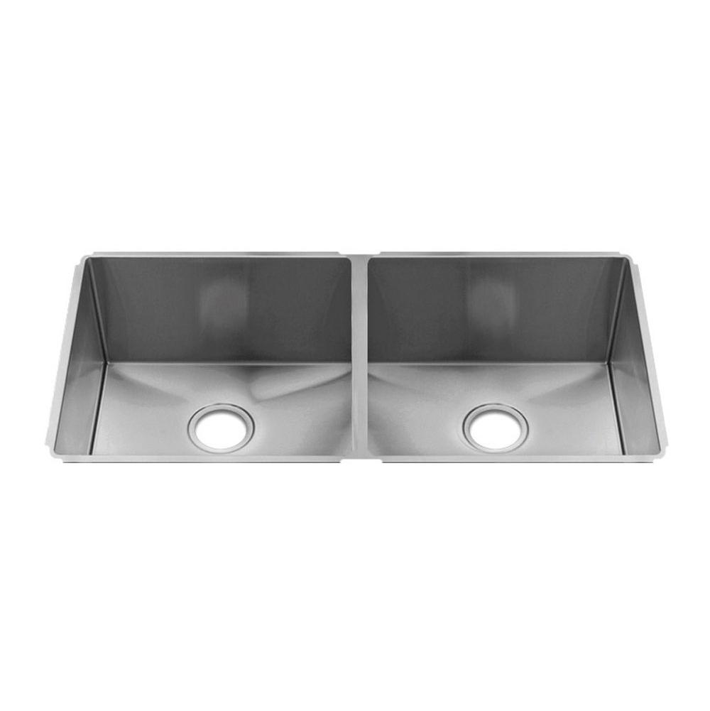 Home Refinements by Julien - J7 Sink Undermount, Double L18X18X10 R18X18X10