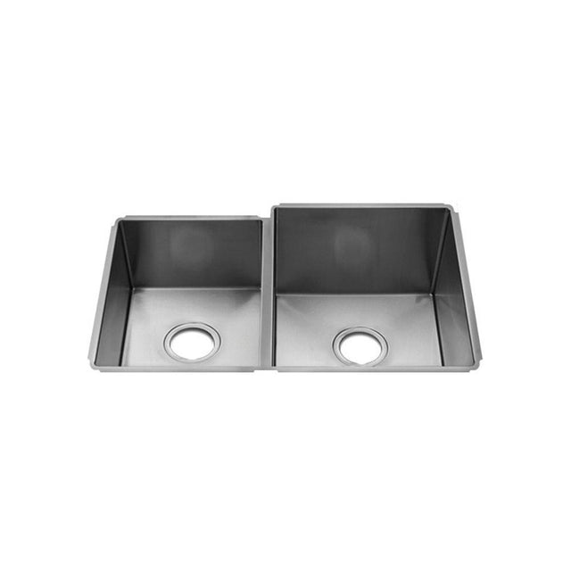 Home Refinements by Julien - J7 Sink Undermount, Double L12X16X8 R15X18X10