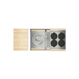 Home Refinements by Julien - Smartstation Kit, Undermount Sink, Maple Acc., Single 30X18X10