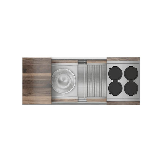 Home Refinements by Julien - Smartstation Sink Reveal Undermount, Walnut Acc., Single 48X17X10