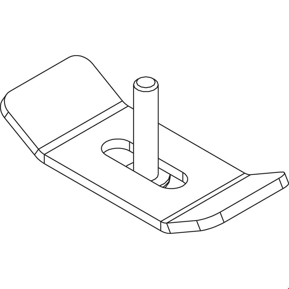 Home Refinements by Julien - Undermount Installation Hardware 5-Piece Kit