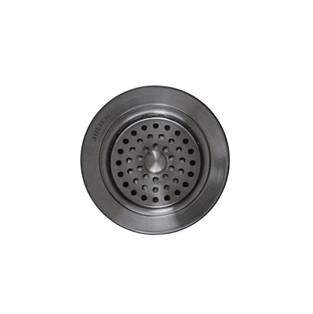 Home Refinements by Julien - Drain For Ss Sinks, Brushed Nickel, 3-1/2 - Brushed Nickel