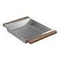 Home Refinements by Julien - Tray For Fira Sink W/Ledge, Walnut Handles, 12X17-1/4X2-1/4