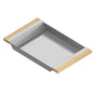 Home Refinements by Julien - Tray For 18In Sink, Maple Handles, 12X19X2-1/4