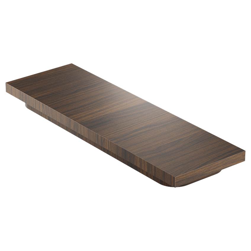 Home Refinements by Julien - Cutting Board 6'' X 19'' X 1-1/2'' Walnut For Sink 18In
