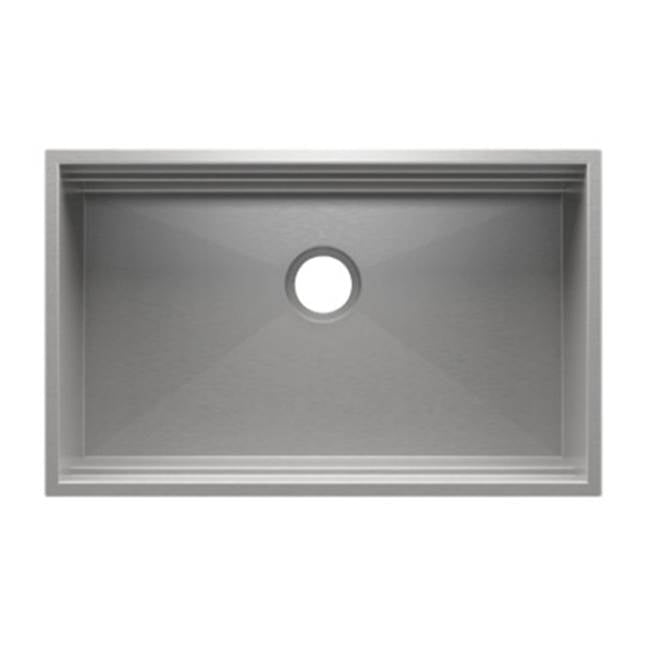 Home Refinements by Julien - Smartstation Sink Reveal Undermount, No Acc., Single 30X17X10