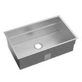 Smartstation Sink Reveal Undermount, No Acc., Single 30X17X10
