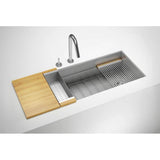 Smartstation Sink Undermount, No Acc., Single 48X18X10