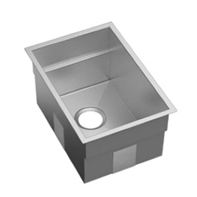 Smartstation Sink Undermount, No Acc., Single 12X18X10