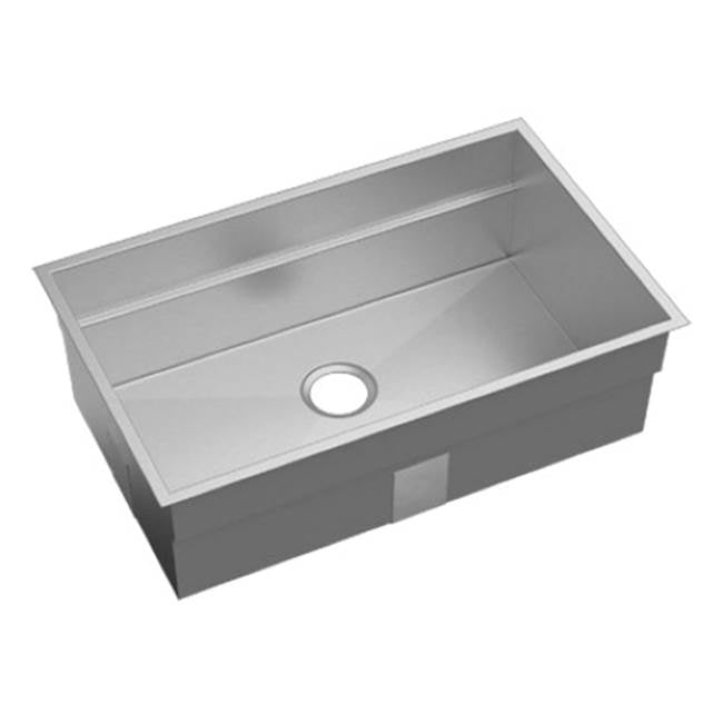 Smartstation Sink Undermount, No Acc., Single 30X18X10