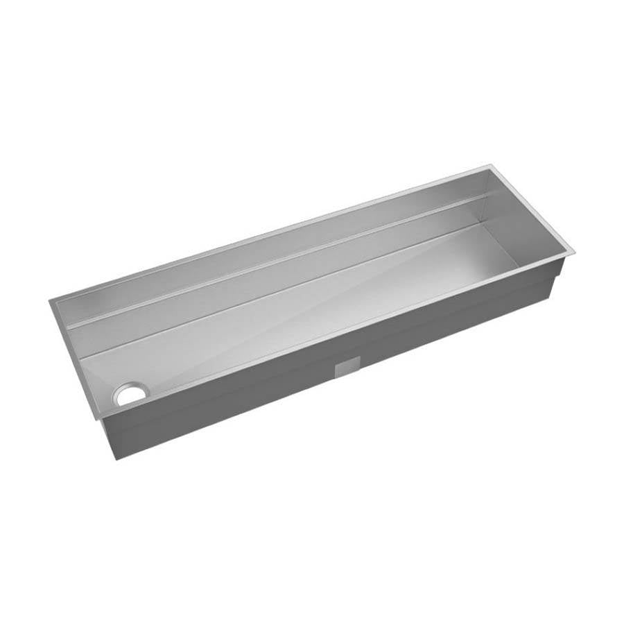 Smartstation Sink Undermount, No Acc., Single 60X18X10