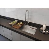 Smartstation Sink Undermount, No Acc., Single 60X18X10