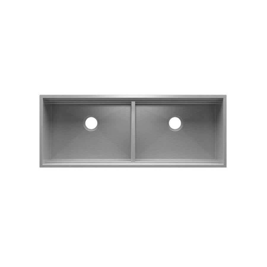 Home Refinements by Julien - Smartstation Sink Undermount, No Acc., Double L24X18X10 R24X18X10