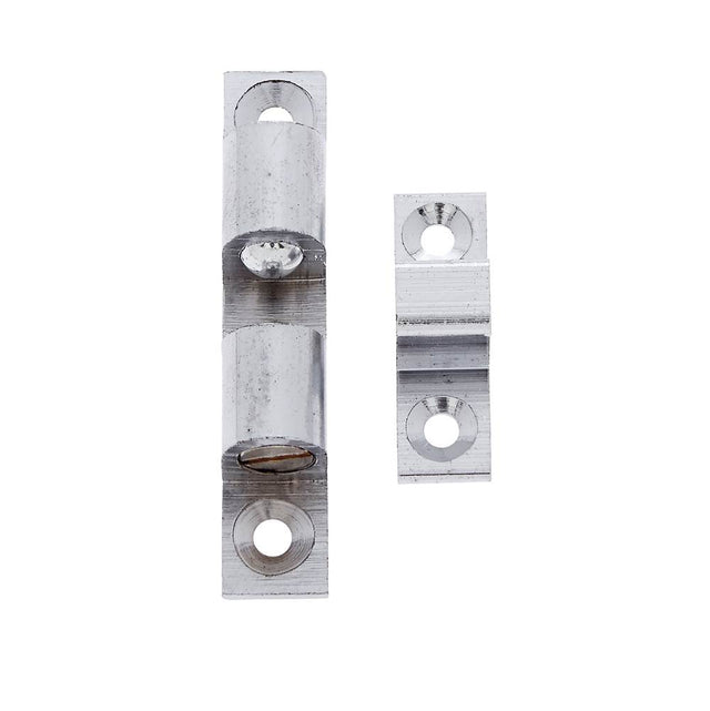 JVJ Hardware - Polished Chrome Finish Tension Catch, Composition Solid Brass - Polished Chrome
