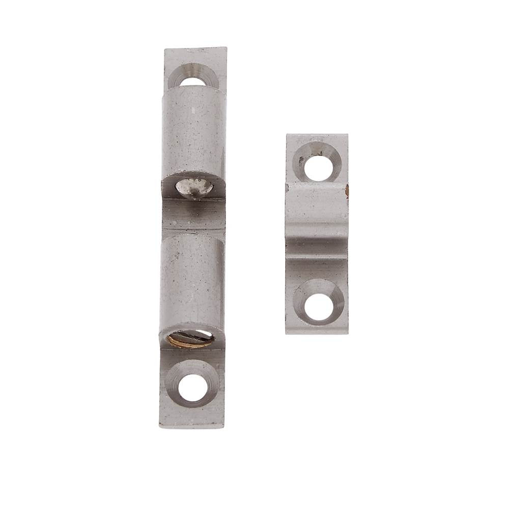 JVJ Hardware - Satin Nickel Finish Tension Catch, Composition Solid Brass - Satin Nickel