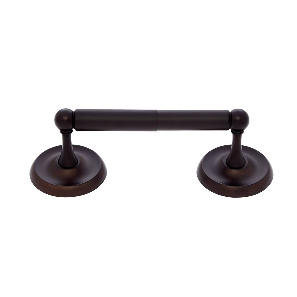 JVJ Hardware - Paramount Series Oil Rubbed Bronze Finish Paper Holder C/S, Composition Solid Brass - Oil Rubbed Bronze
