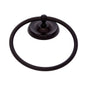 JVJ Hardware - Paramount Series Oil Rubbed Bronze Finish Towel Ring C/S, Composition Solid Brass - Oil Rubbed Bronze