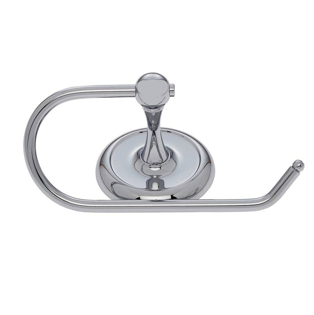 JVJ Hardware - Piedmont Series Polished Chrome Finish Euro Paper Holder C/S, Composition Zamac - Polished Chrome