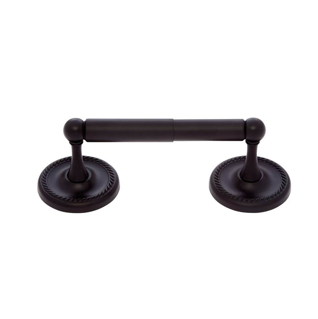 JVJ Hardware - Prestige Series Oil Rubbed Bronze Finish Paper Holder C/S, Composition Solid Brass - Oil Rubbed Bronze