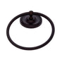 JVJ Hardware - Prestige Series Oil Rubbed Bronze Finish Towel Ring C/S, Composition Solid Brass - Oil Rubbed Bronze
