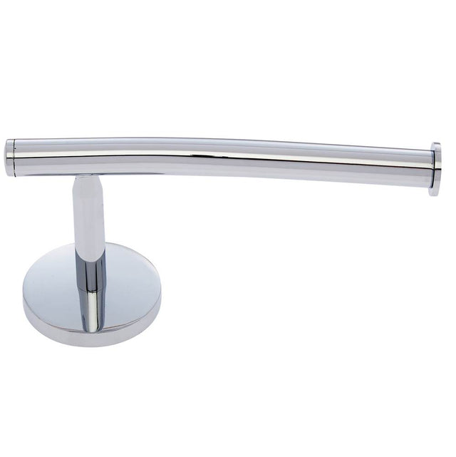 JVJ Hardware - Marseilles Series Polished Chrome Finish Modern Euro Paper Holder C/S, Composition Zinc & Solid Brass - Polished Chrome