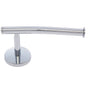 JVJ Hardware - Marseilles Series Polished Chrome Finish Modern Euro Paper Holder C/S, Composition Zinc & Solid Brass - Polished Chrome
