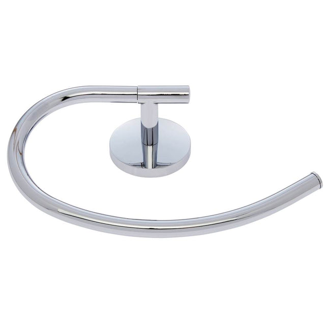 JVJ Hardware - Marseilles Series Polished Chrome Finish Towel Ring, Composition Zinc & Stainless Steel - Polished Chrome