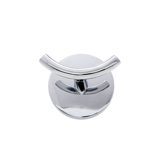 JVJ Hardware - Marseilles Series Polished Chrome Finish Robe Hook, Composition Zinc - Polished Chrome