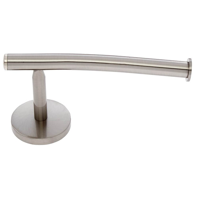 JVJ Hardware - Marseilles Series Satin Nickel Finish Modern Paper Holder C/S, Composition Zinc & Solid Brass - Satin Nickel