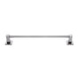 JVJ Hardware - Milan Series Satin Nickel Finish 24'' Towel Bar Set, Composition Zinc & Stainless Steel - Satin Nickel