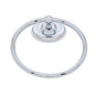 JVJ Hardware - Paramount Series Polished Chrome Finish Towel Ring C/S, Composition Solid Brass - Polished Chrome