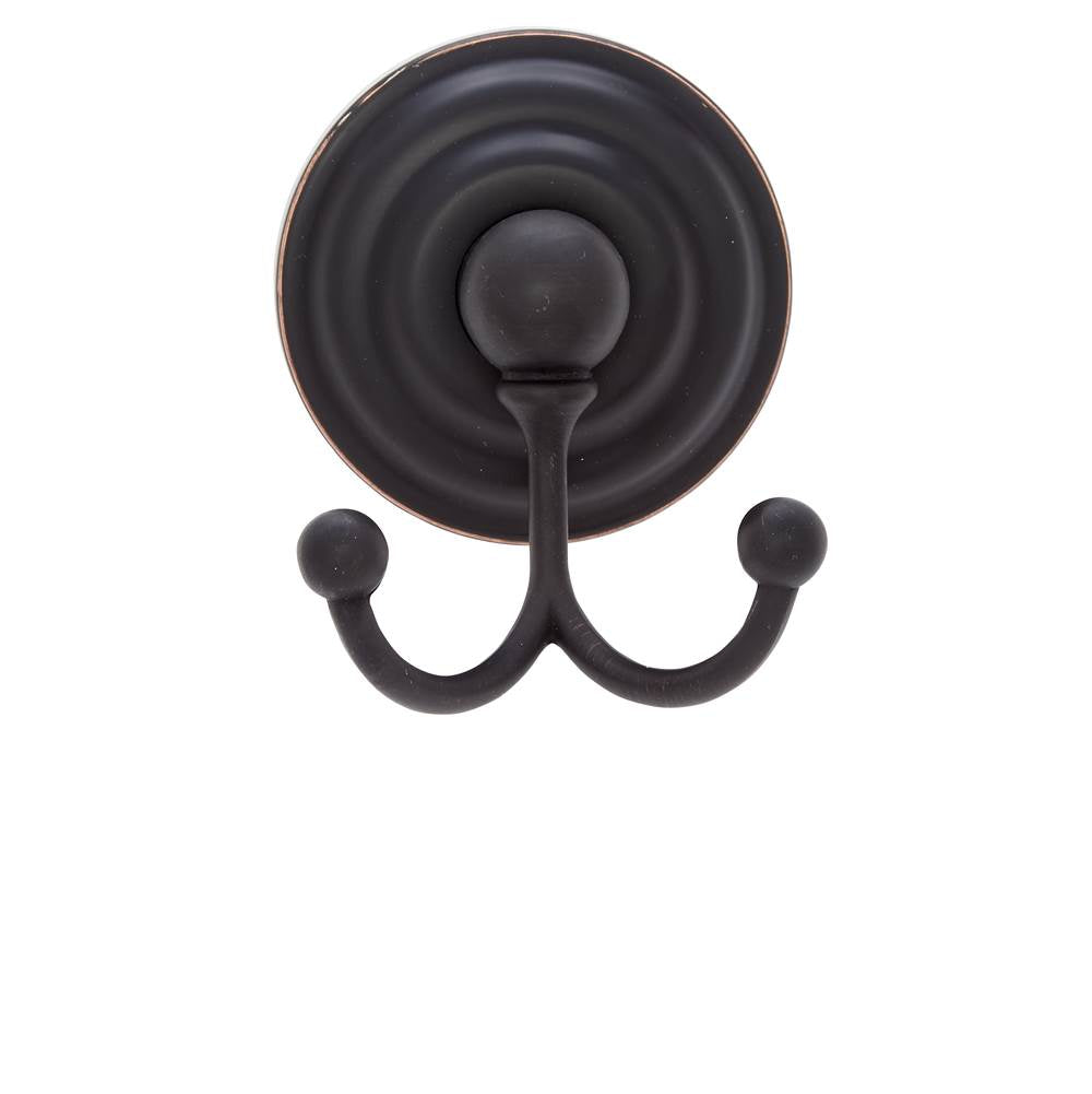 JVJ Hardware - Highland Series Oil Rubbed Bronze Finish Robe Hook C/S, Composition Zamac - Oil Rubbed Bronze