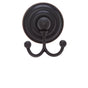 JVJ Hardware - Highland Series Oil Rubbed Bronze Finish Robe Hook C/S, Composition Zamac - Oil Rubbed Bronze