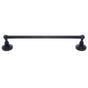 JVJ Hardware - Highland Series Oil Rubbed Bronze Finish 30'' Towel Bar Set C/S, Composition Zamac - Oil Rubbed Bronze