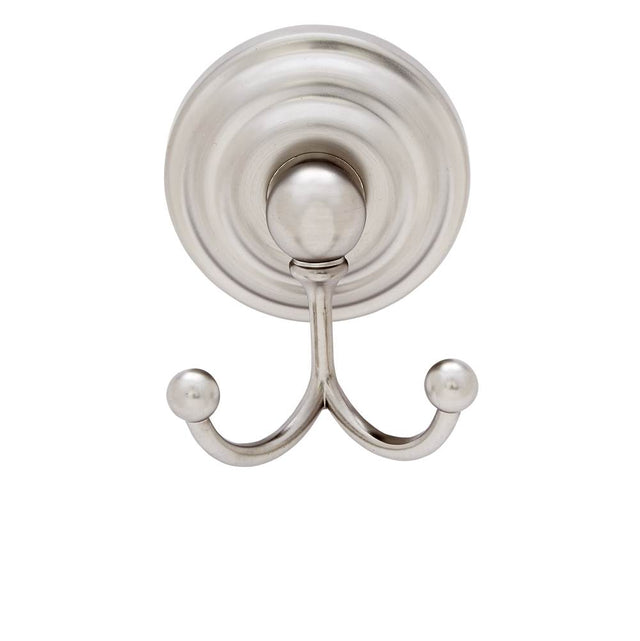 JVJ Hardware - Highland Series Satin Nickel Finish Robe Hook C/S, Composition Zamac - Satin Nickel