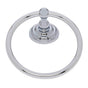 JVJ Hardware - Highland Series Polished Chrome Finish Towel Ring C/S, Composition Zamac - Polished Chrome