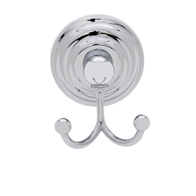 JVJ Hardware - Highland Series Polished Chrome Finish Robe Hook C/S, Composition Zamac - Polished Chrome