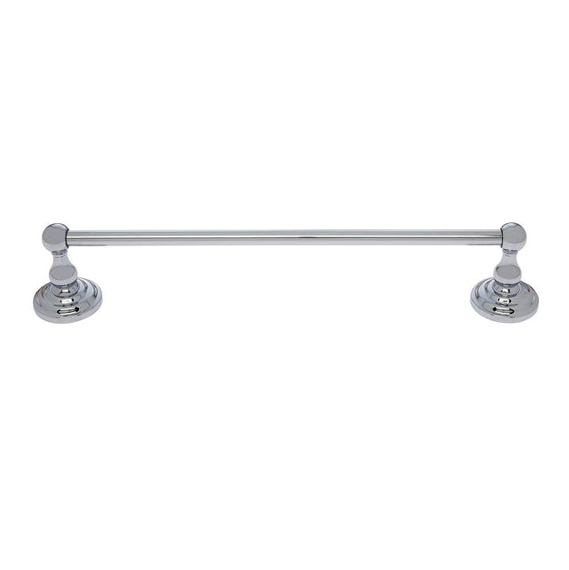 JVJ Hardware - Highland Series Polished Chrome Finish 24'' Towel Bar Set C/S, Composition Zamac - Polished Chrome