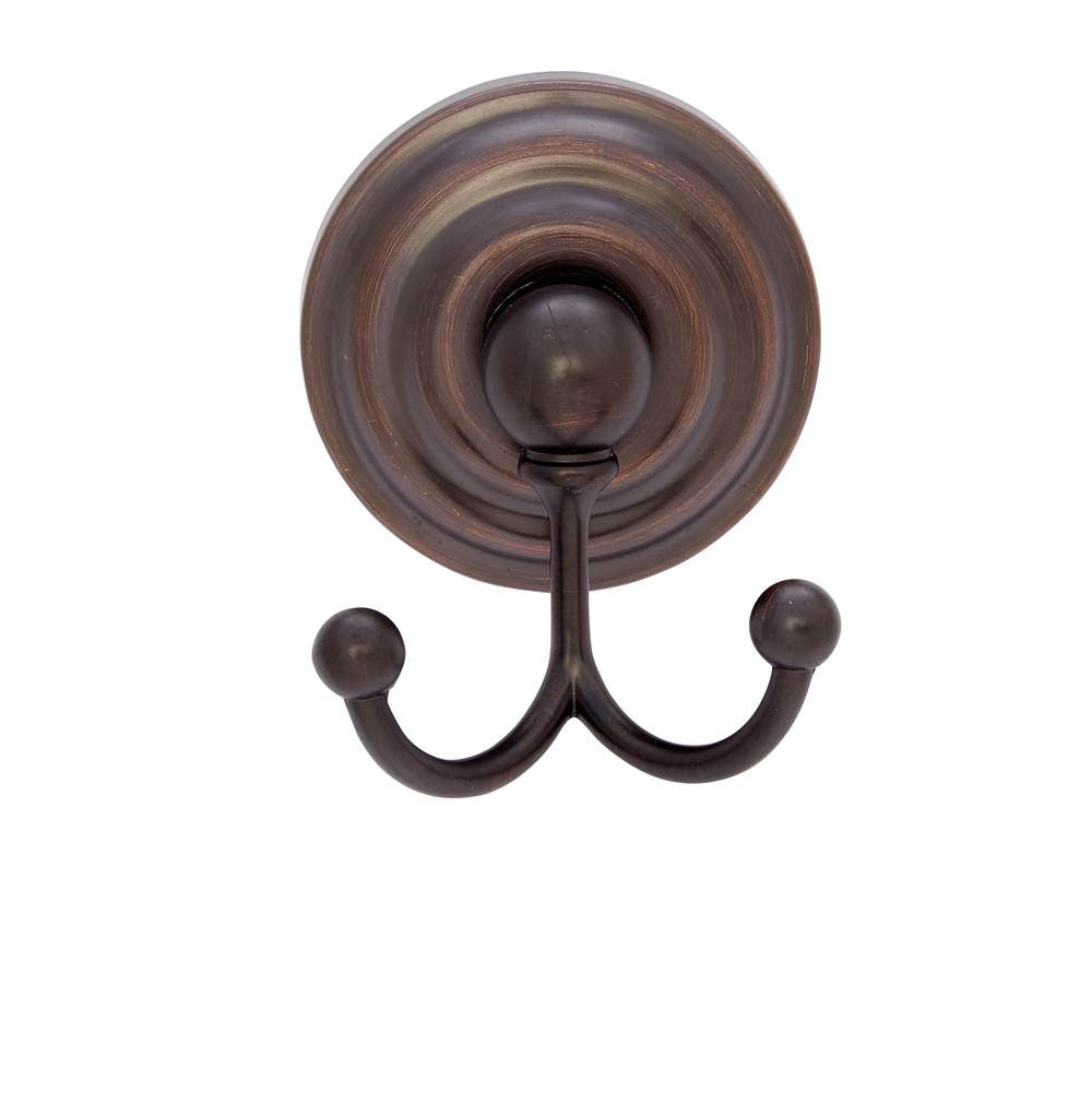 JVJ Hardware - Highland Series Old World Bronze Finish Robe Hook C/S, Composition Zamac - Old World Bronze