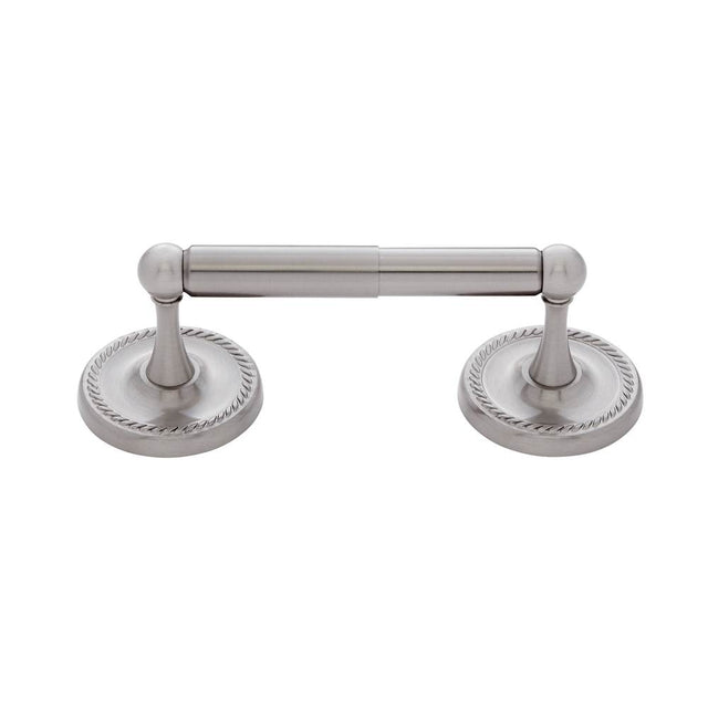 JVJ Hardware - Prestige Series Satin Nickel Finish Paper Holder C/S, Composition Solid Brass - Satin Nickel