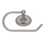 JVJ Hardware - Prestige Series Satin Nickel Finish Euro Paper Holder C/S, Composition Solid Brass - Satin Nickel