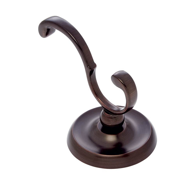 JVJ Hardware - Paramount Series Old World Bronze Finish Deco Robe Hook C/S, Composition Solid Brass - Old World Bronze