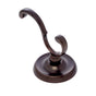 JVJ Hardware - Paramount Series Old World Bronze Finish Deco Robe Hook C/S, Composition Solid Brass - Old World Bronze