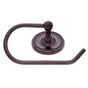 JVJ Hardware - Prestige Series Old World Bronze Finish Euro Paper Holder C/S, Composition Solid Brass - Old World Bronze