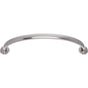 JVJ Hardware - Newport Collection Satin Nickel 128 mm c/c Traditional Pull with Round Feet, Composition Zamac - Satin Nickel