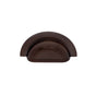 JVJ Hardware - Classic Collection Old World Bronze Finish 3'' c/c Smooth Cup Pull, Composition Solid Brass - Old World Bronze